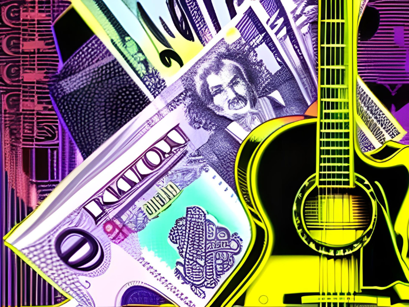 pieniądz i gitara