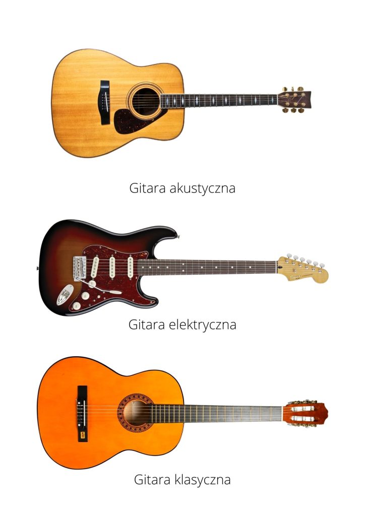 Rodzaje gitar