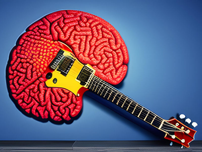 mózg gitara